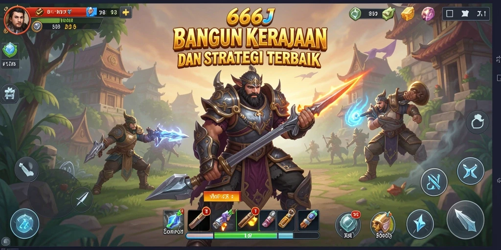 Menampilkan gameplay yang intens dan strategi pertempuran.