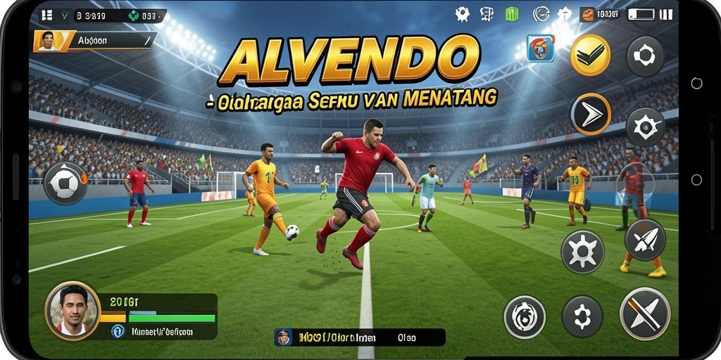 Tangkapan layar dari gameplay seru ALVENDO yang penuh aksi.