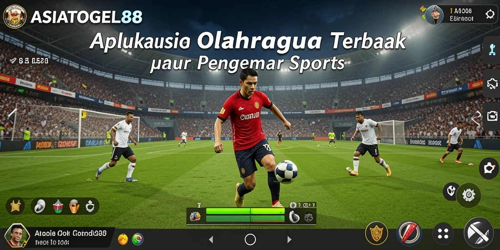 Screenshot gameplay ASIATOGEL88 dengan aksi atletik yang seru.