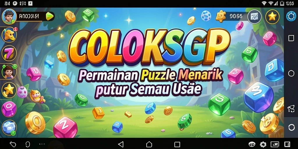 Tampilan gameplay COLOKSGP dengan teka-teki yang menantang.