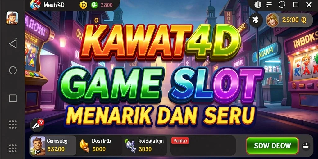 Screenshot KAWAT4D menunjukkan gameplay slot yang memukau.