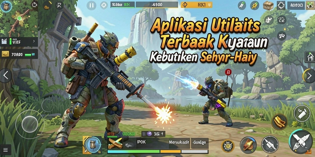Screenshot utama RPOK yang menunjukkan antarmuka aplikasi utilitas yang modern.