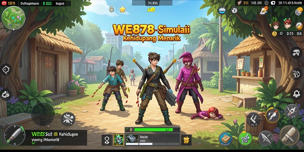 Tampilan gameplay menarik dari WE878 dengan grafis realistis.